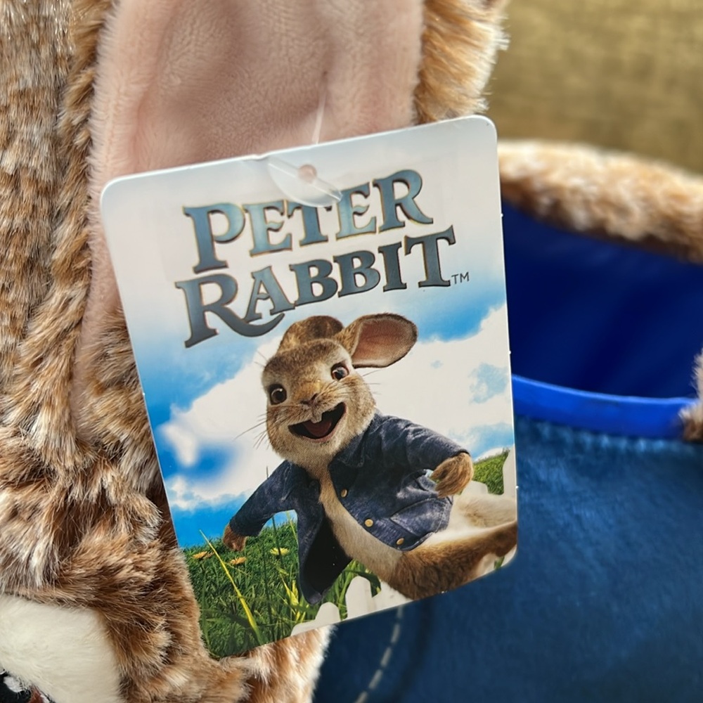NWT Peter Rabbit Plush Easter Basket - Picture 6 of 7